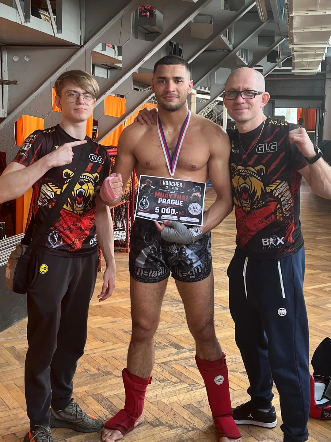 S Danielem na Czech Open. Praha, 2026.